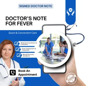 Doctors Note for Fever
