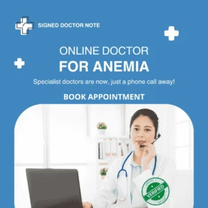 Doctors Note for Anemia