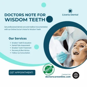 Doctors Note for Wisdom Teeth