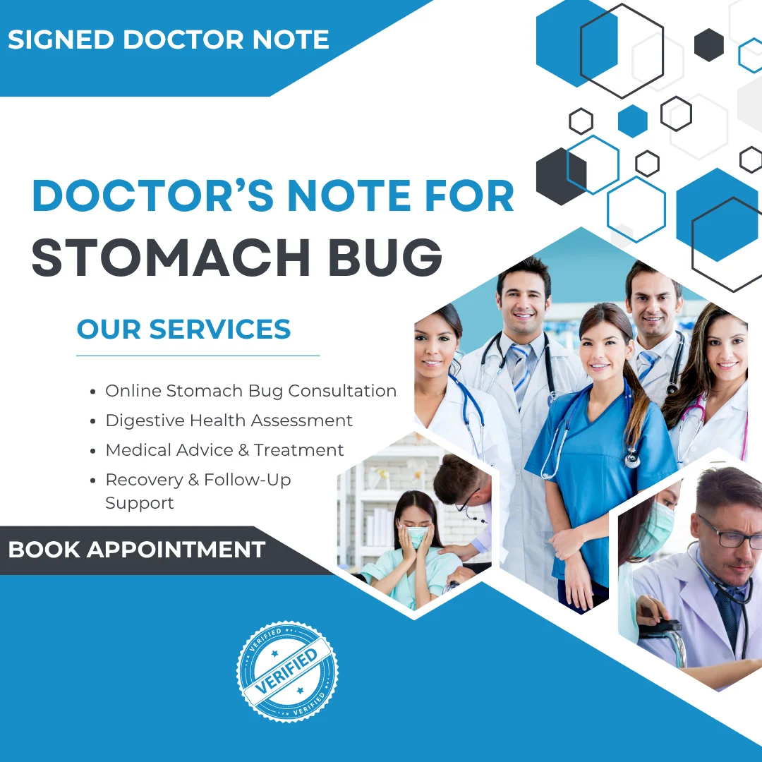 Doctors Note for Stomach Bug