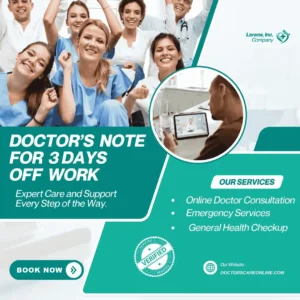 Doctor’s Note for 3 Days Off Work