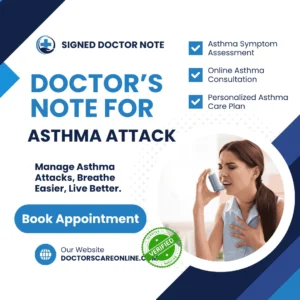 Doctors Note for Asthma Attack