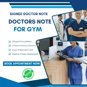 Doctors Note for Gym: Get a Valid Medical Excuse Online