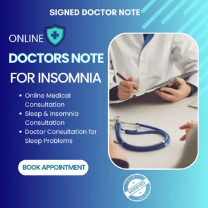Doctors Note for Insomnia