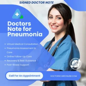 Doctors Note for Pneumonia