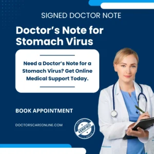 Doctors Note for Stomach Virus