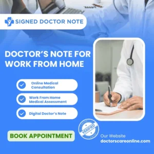 Doctor’s Note for Work From Home