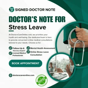 Doctors Note for Stress Leave