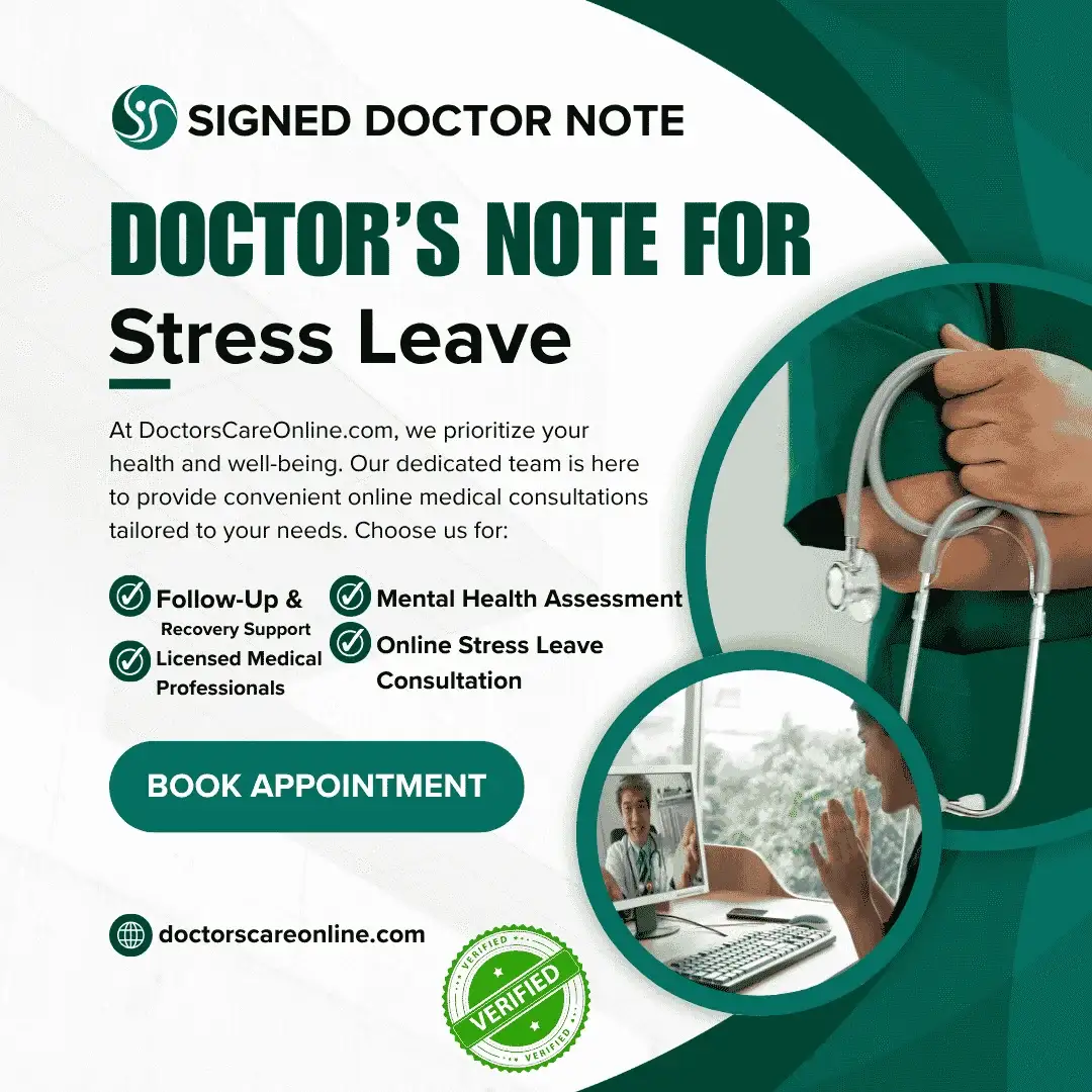 Doctors Note for Stress Leave
