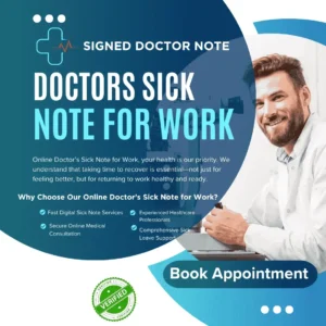 Doctors Sick Note for Work