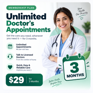 3 Months of Unlimited Doctor’s Notes for Just $29