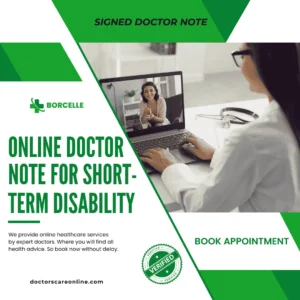 Doctor's Note for Short-Term Disability