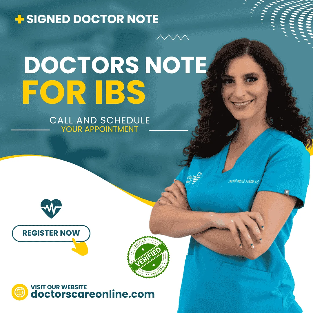 Doctors Note for IBS – Online Medical Note