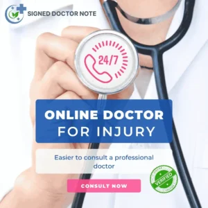 Doctor’s Note for Injury