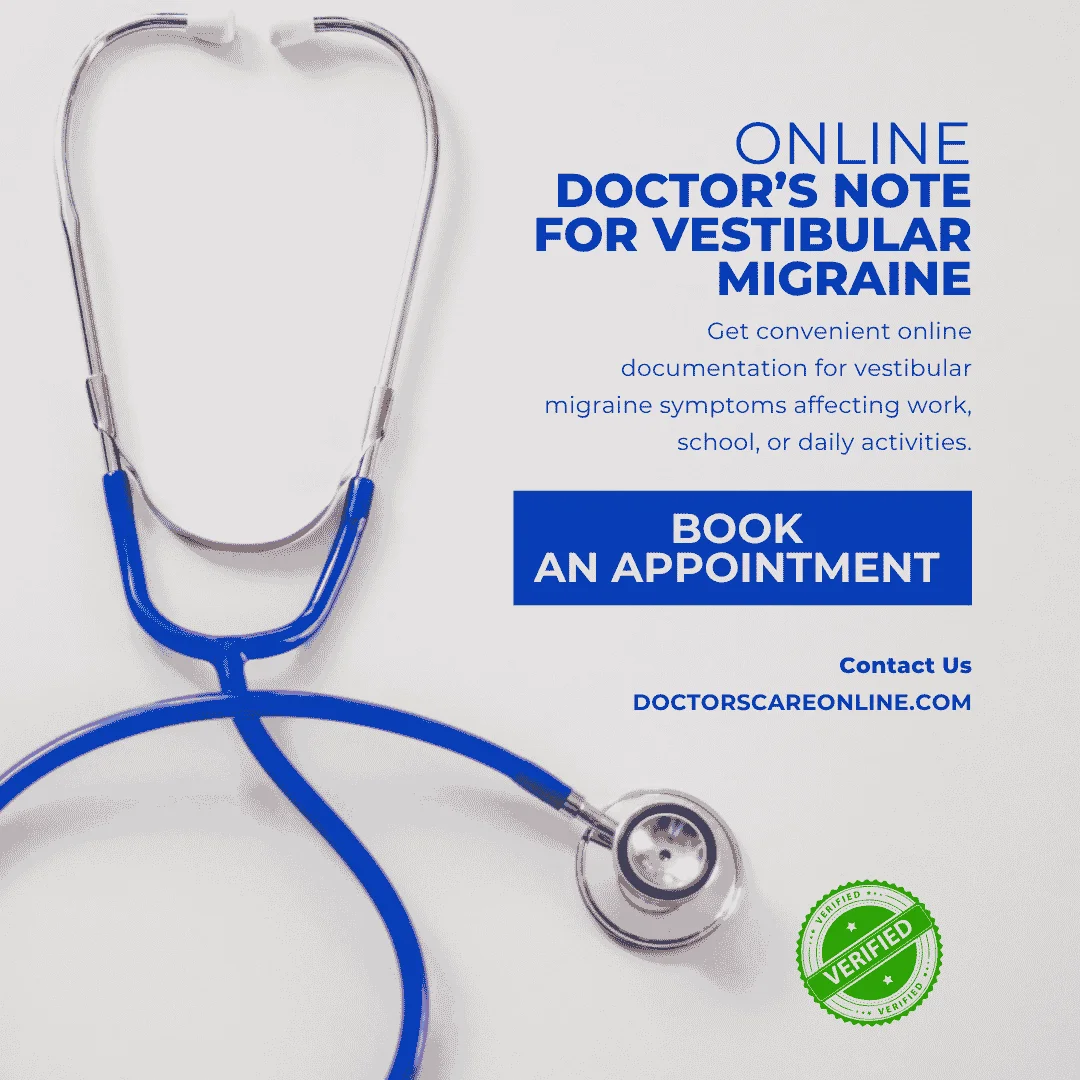 Doctor’s Note for Vestibular Migraine
