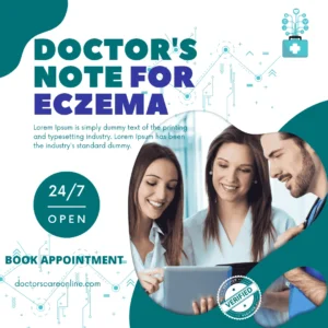 Doctor's Note for Eczema