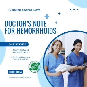 Doctor’s Note for Hemorrhoids