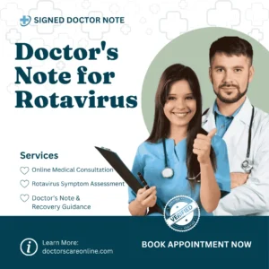Doctor's Note for Rotavirus