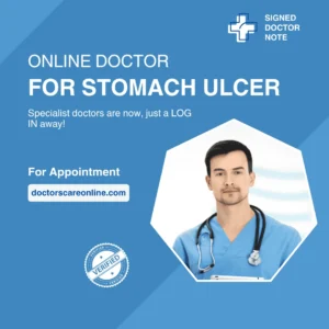 Doctor's Note for Stomach Ulcer