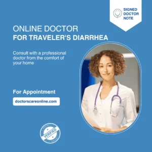 Doctor's Note for Traveler's Diarrhea