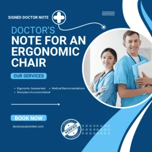 Doctor’s Note for an Ergonomic Chair